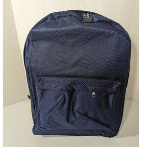 NEW - NICE Navy Backpack School Book Bag Kids (Small) - 2 Zippered compartments